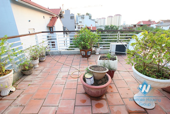 Nice house for rent Vuon Dao area, Tay Ho district, Hanoi